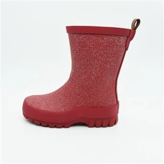 Червоні гумові чоботи для дівчаток